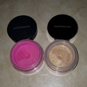 Bareminerals Makeup - Bareminerals cheek blush & all over powder Bundle Bareminerals Makeup - Bareminerals cheek blush & all over powder Bundle